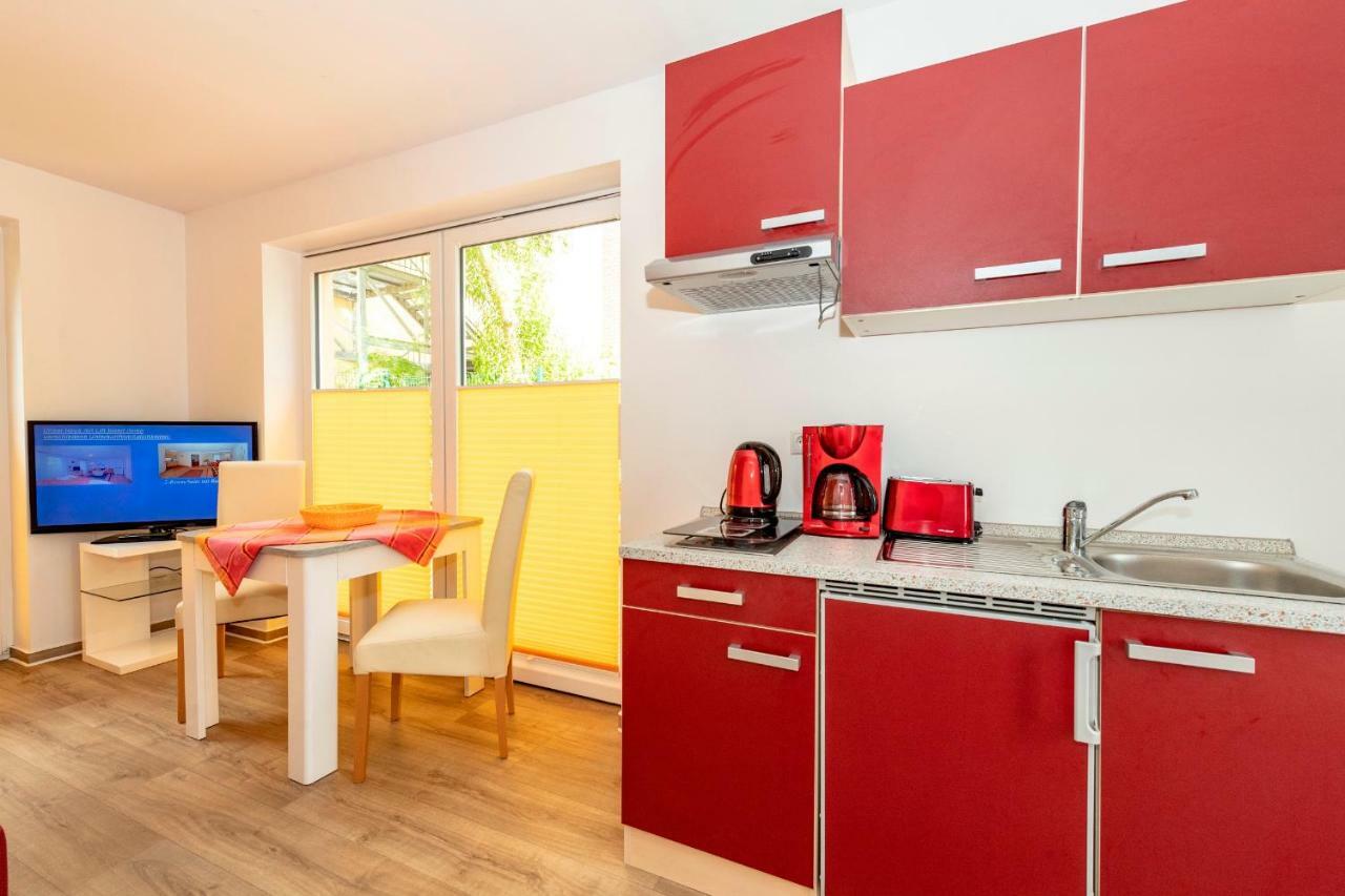 Villa Mia Nr 1 Mit Terrasse Eg 1 Raum Wohnung Гёрен Экстерьер фото
